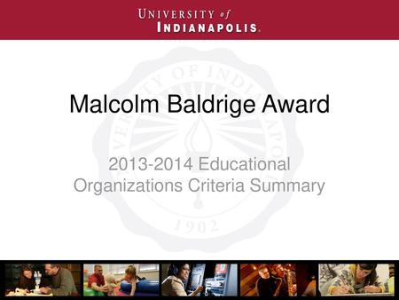 Malcolm Baldrige Award