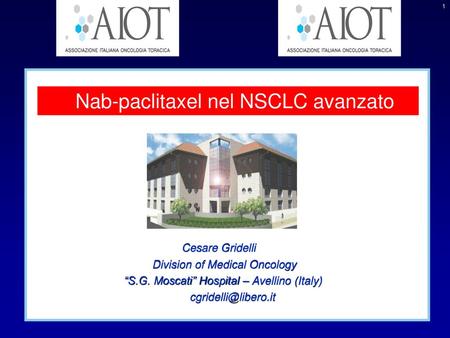 Nab-paclitaxel nel NSCLC avanzato