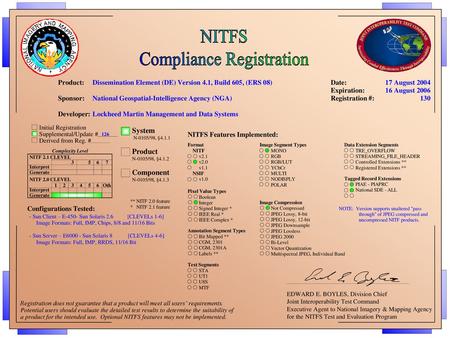 Compliance Registration