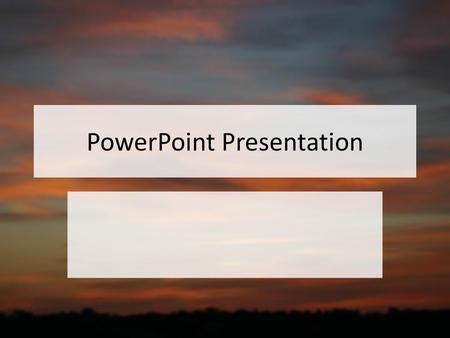 PowerPoint Presentation