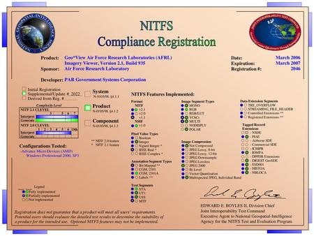 Compliance Registration