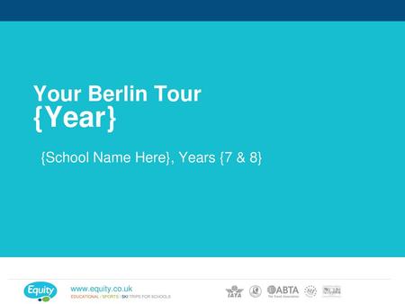 Your Berlin Tour {Year}