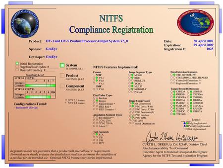 Compliance Registration