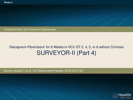 Phase 3 Treatment-Naïve and Treatment-Experienced