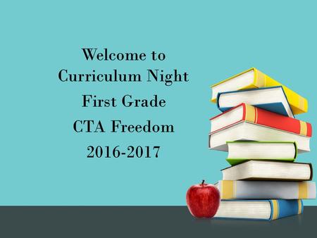 Welcome to Curriculum Night