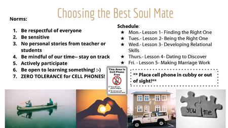 Choosing the Best Soul Mate