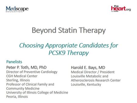 Beyond Statin Therapy.