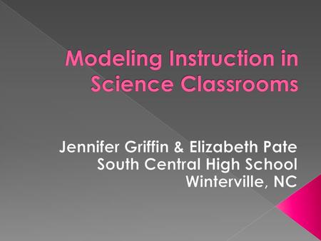 Modeling Instruction in Science Classrooms