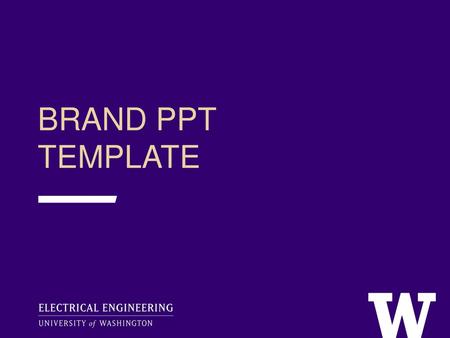 BRAND PPT TEMPLATE.