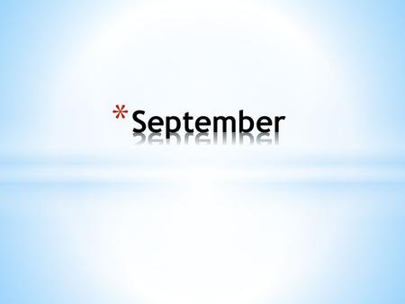 September.