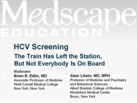 HCV Screening.