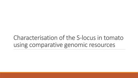 Self-incompatibility (SI) is a reproductive strategy adopted