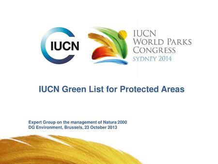 IUCN Green List for Protected Areas