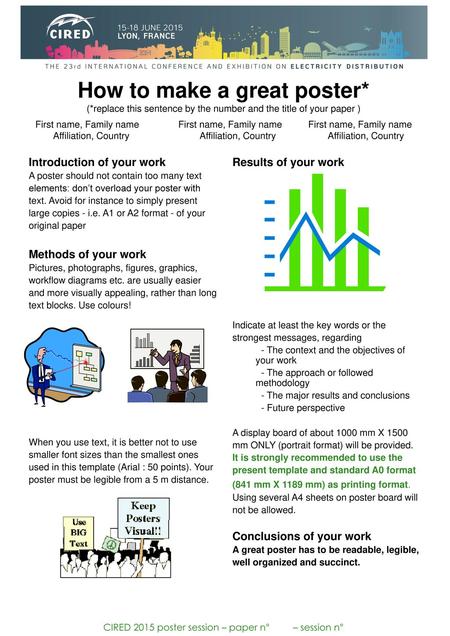 CIRED 2015 poster session – paper n° – session n°