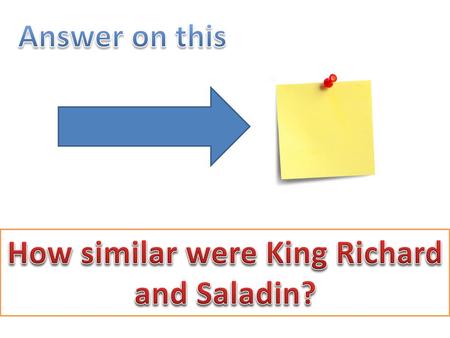 How similar were King Richard