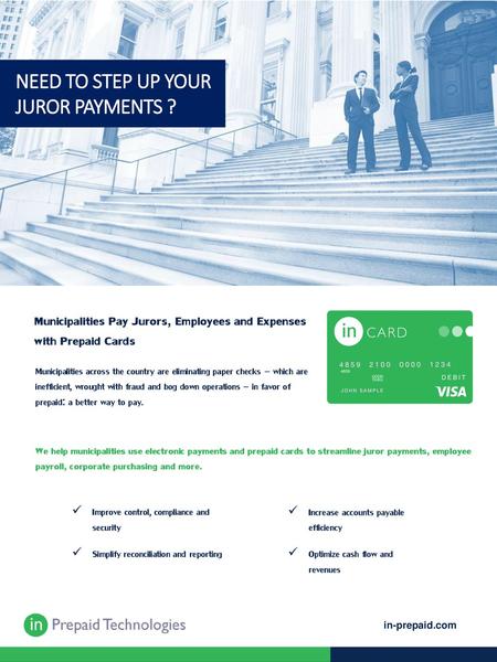 NEED TO STEP UP YOUR JUROR PAYMENTS ?