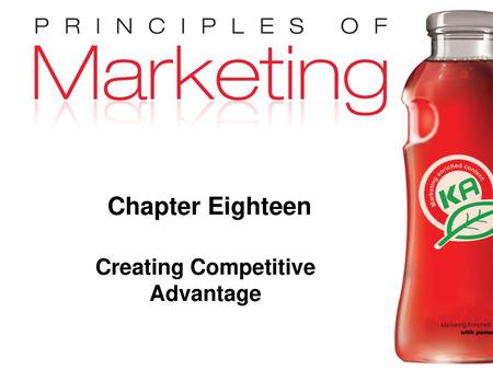 Creating Competitive Advantage