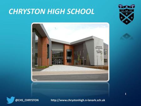 Chryston High School @CHS_CHRYSTON http://www.chrystonhigh.n-lanark.sch.uk.