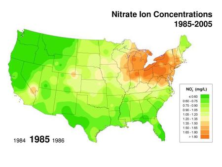 Nitrate Ion Concentrations