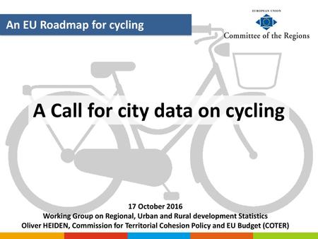 A Call for city data on cycling