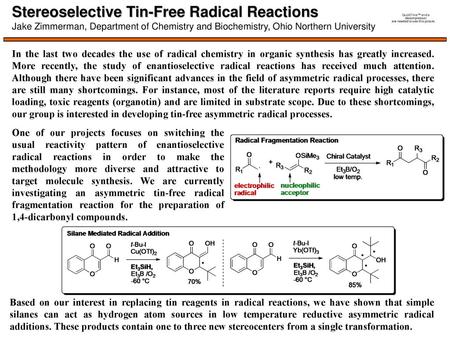 Stereoselective Tin-Free Radical Reactions