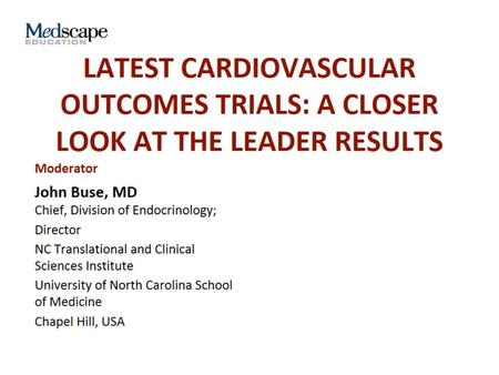 Latest Cardiovascular Outcomes Trials: A Closer Look at the LEADER Results.