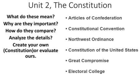 Create your own (Constitution)or evaluate ours.