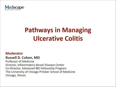 Pathways in Managing Ulcerative Colitis