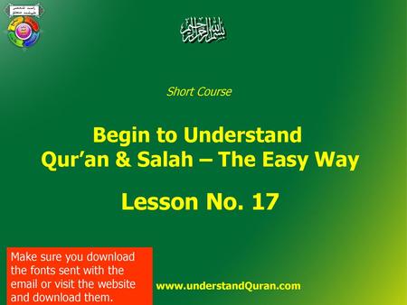 Qur’an & Salah – The Easy Way