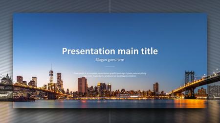 Presentation main title