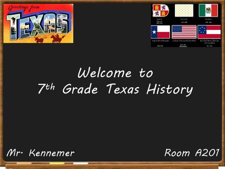 Welcome to 7th Grade Texas History