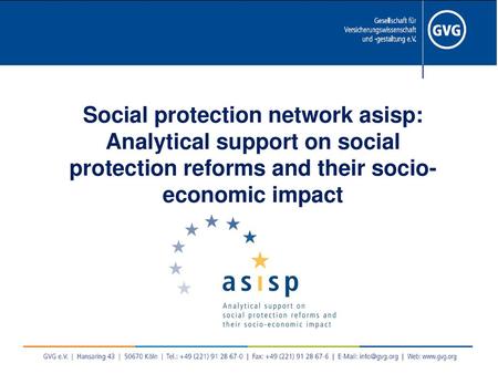 Social protection network asisp: