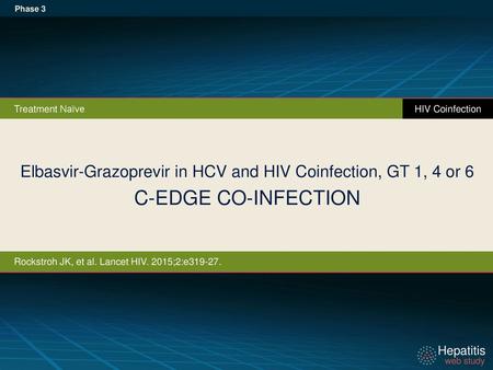 Phase 3 Treatment Naïve HIV Coinfection