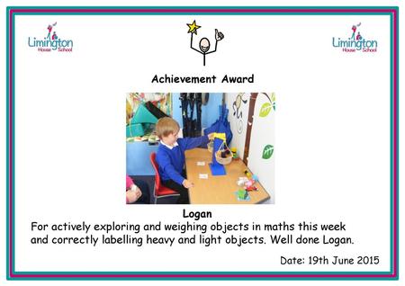 Achievement Award Logan