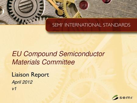 EU Compound Semiconductor Materials Committee