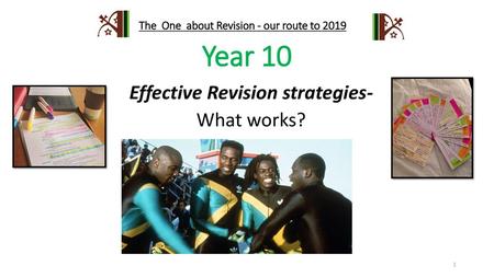 Effective Revision strategies- What works?