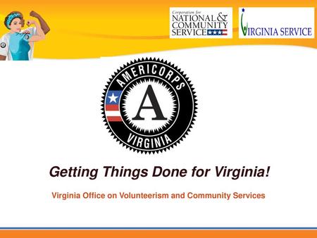 Getting Things Done for Virginia!