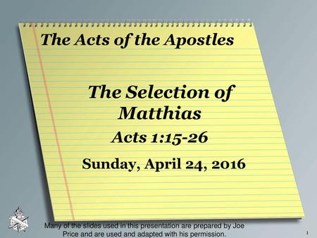 The Acts of the Apostles