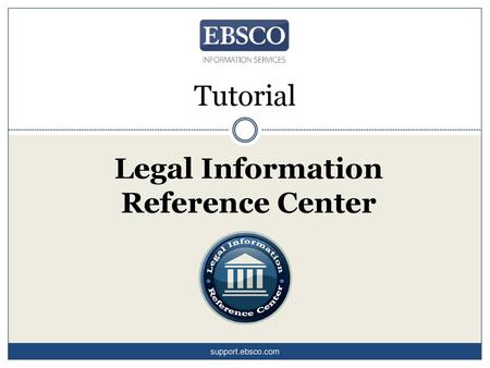 Legal Information Reference Center