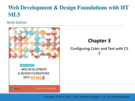 Web Development & Design Foundations with H T M L 5