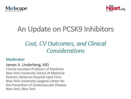 An Update on PCSK9 Inhibitors