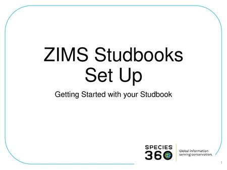 Getting Started with your Studbook