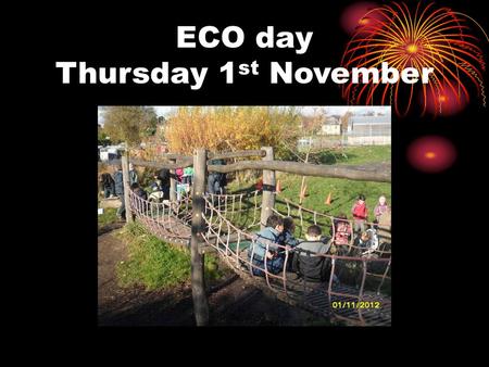 ECO day Thursday 1st November