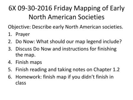 6X Friday Mapping of Early North American Societies