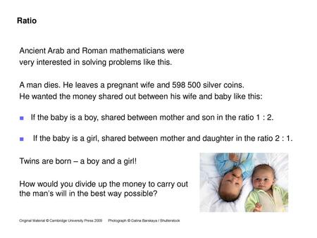 Ancient Arab and Roman mathematicians were