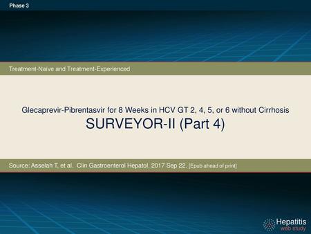 Phase 3 Treatment-Naïve and Treatment-Experienced