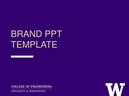 BRAND PPT TEMPLATE.