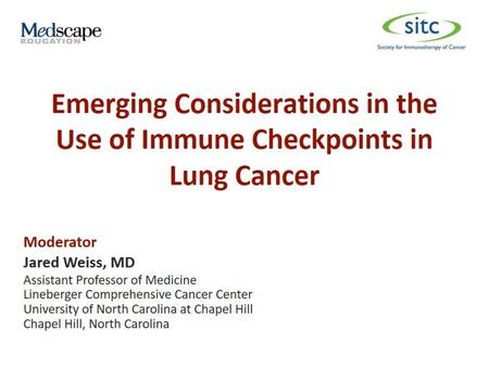 Basics of Immunotherapy Potential Therapeutic Targets.