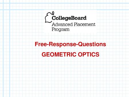 Free-Response-Questions