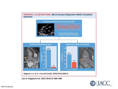 Lars A. Dejgaard et al. JACC 2018;72: